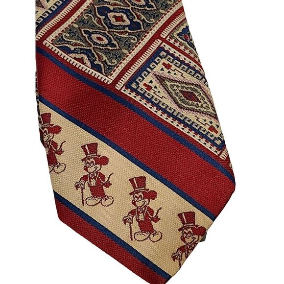 60s/70s Mickey Mouse by Cervantes POLYESTER Walt Disney Necktie Neck Tie GUC - Picture 7 of 9